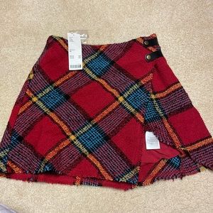Urban outfitters tartan mini skirt